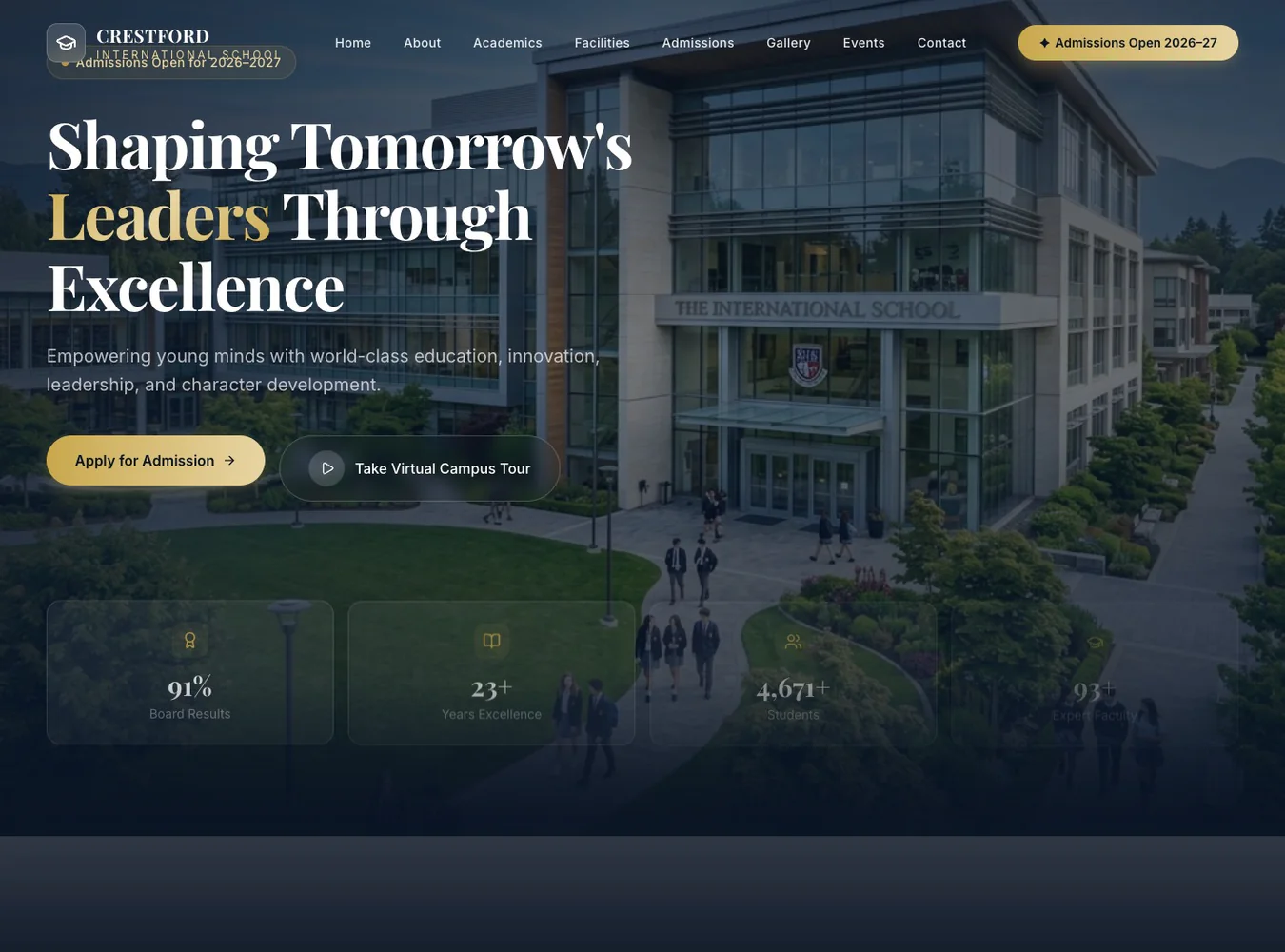 CRESTFORD School Site — project preview